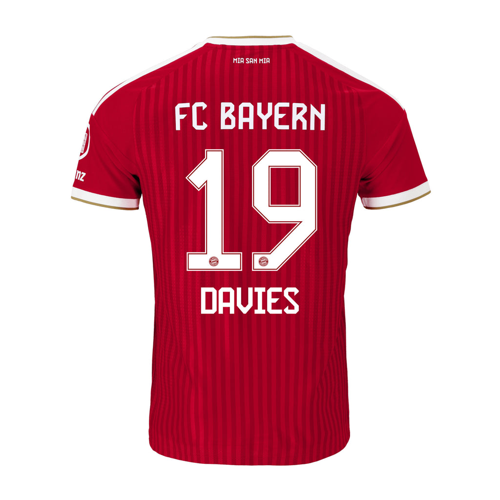 Alphonso Davies 19 Bayern Munich 2026/27 Home Jersey - Men, Red