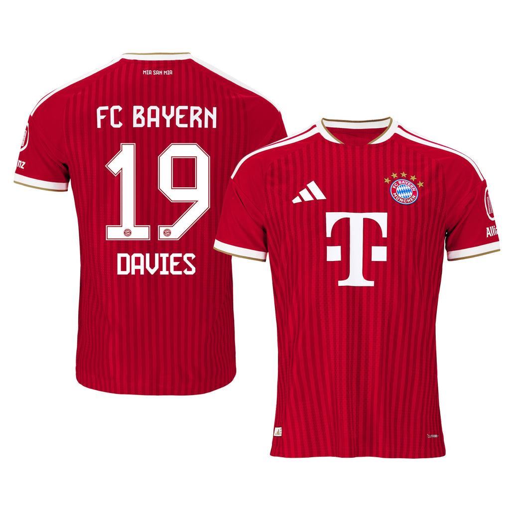 Alphonso Davies 19 Bayern Munich 2026/27 Home Jersey - Men, Red