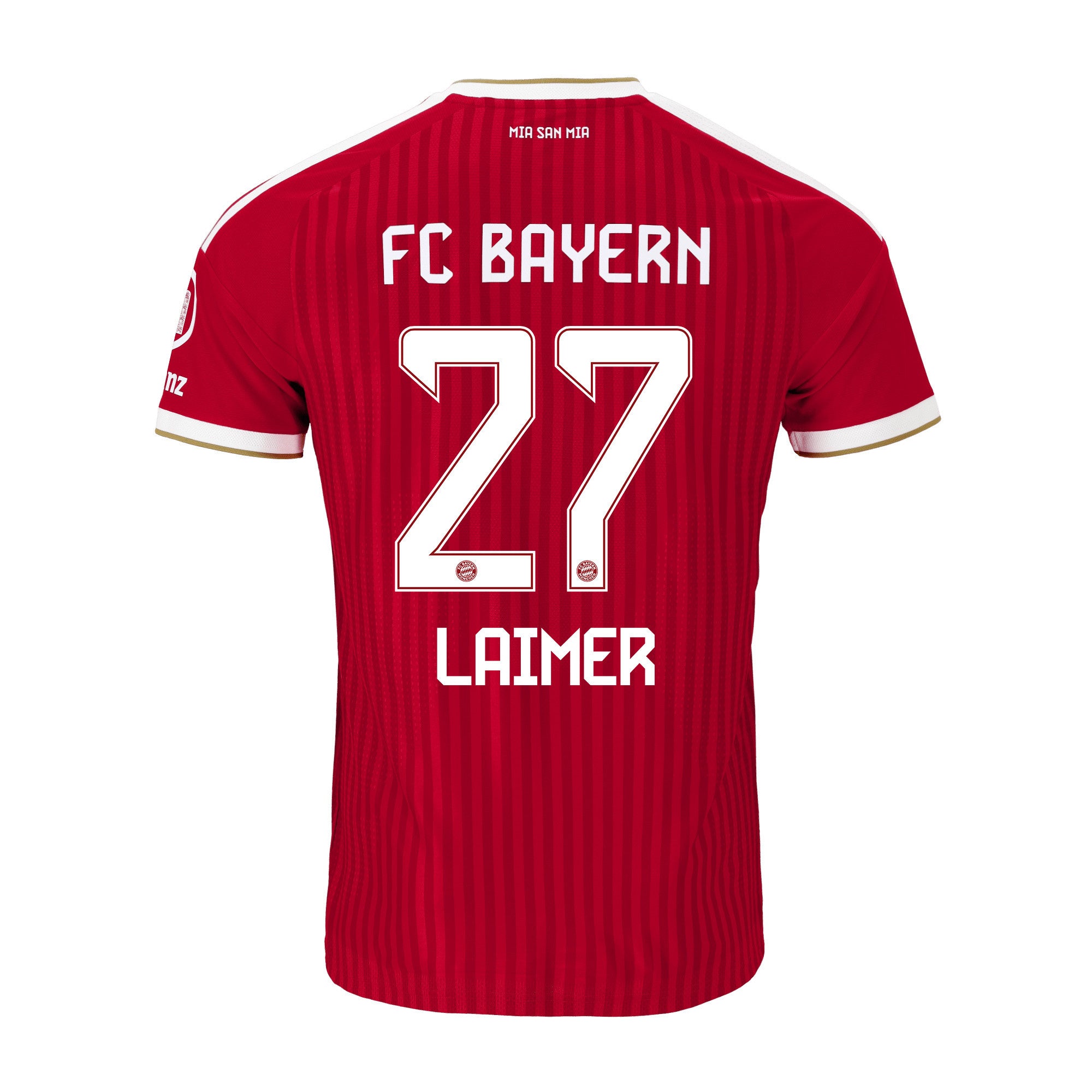 Konrad Laimer 27 Bayern Munich 2026/27 Home Jersey - Men, Red
