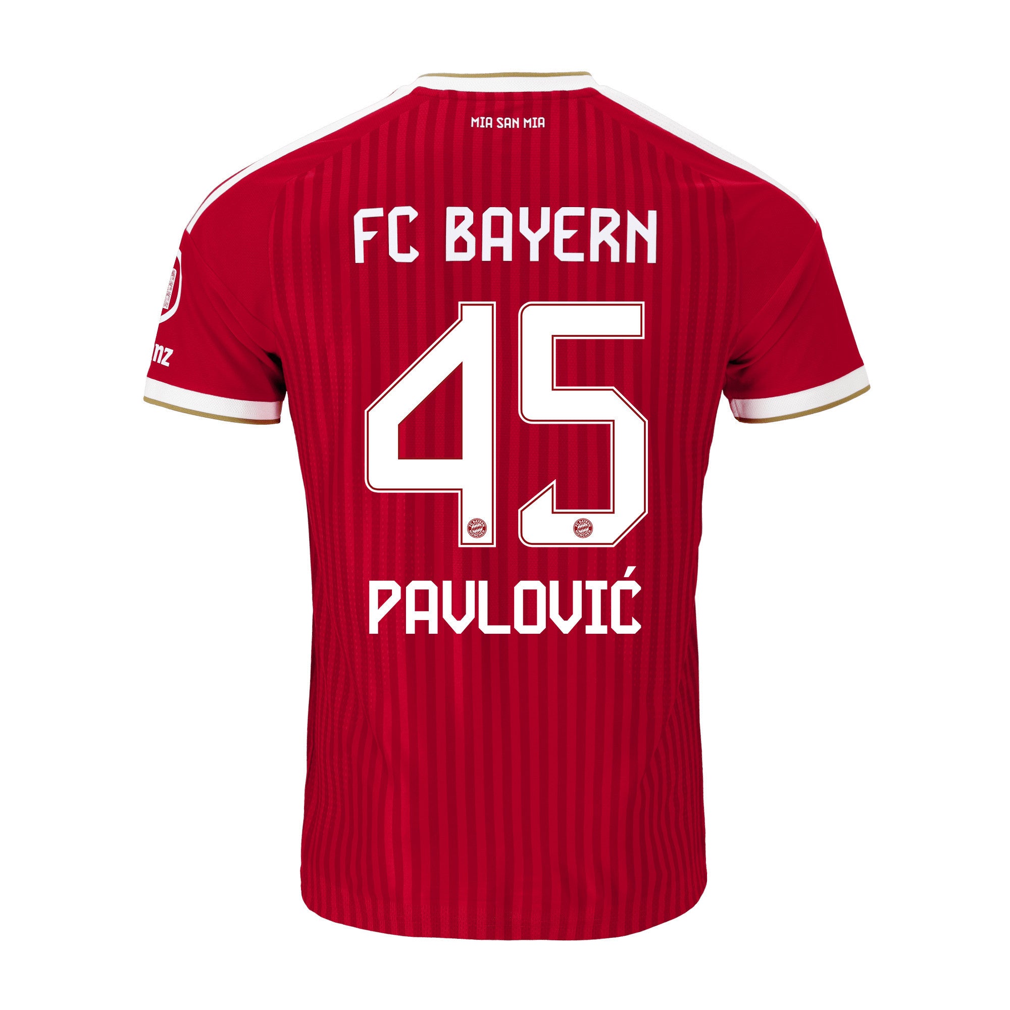 Aleksandar Pavlović 45 Bayern Munich 2026/27 Home Jersey - Men, Red