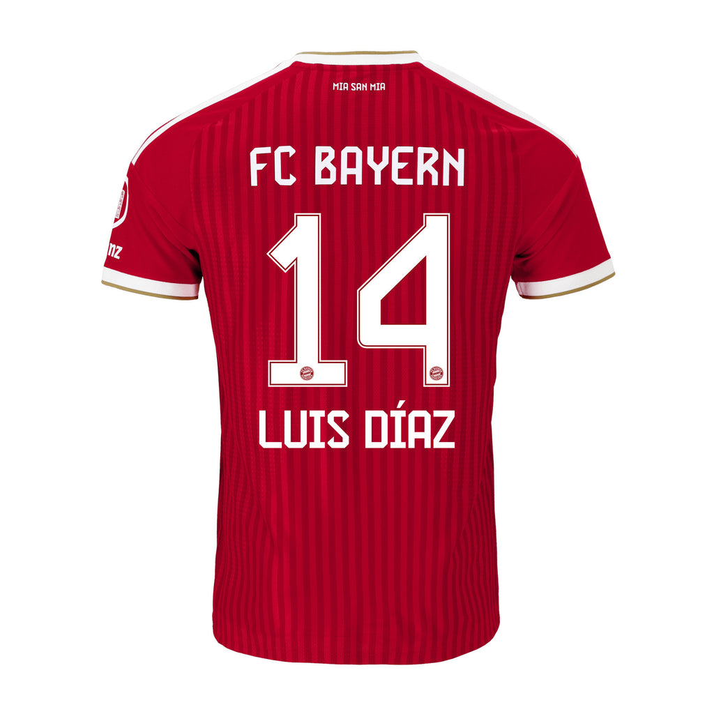 Luis Díaz 14 Bayern Munich 2026/27 Home Jersey - Men, Red