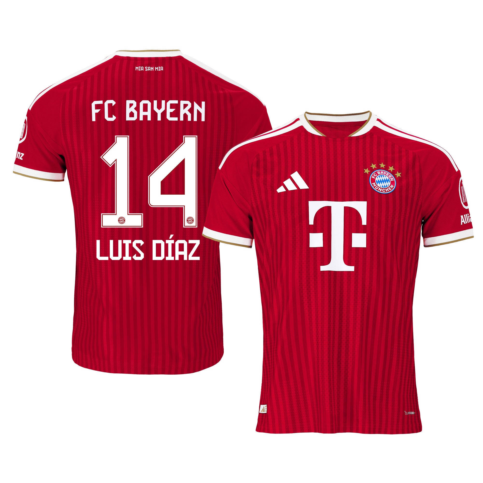 Luis Díaz 14 Bayern Munich 2026/27 Home Jersey - Men, Red