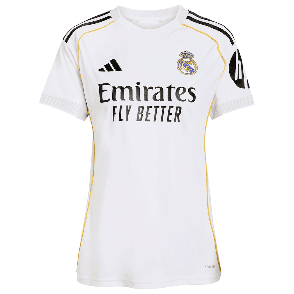 Vinícius Júnior 7 Real Madrid 25/26 Home Women Jersey - White