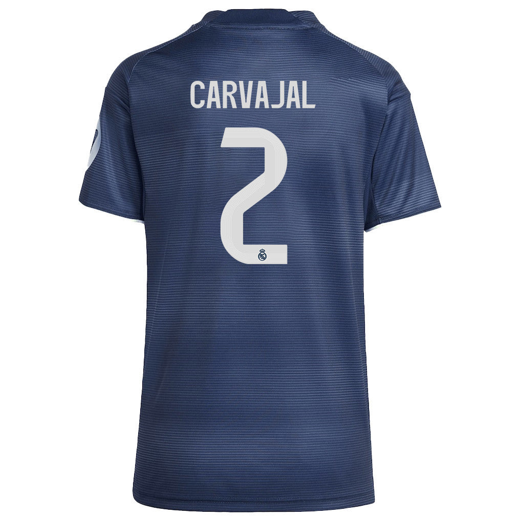 Daniel Carvajal Ramos 2 Real Madrid 25/26 Away Women Jersey - Legend Ink