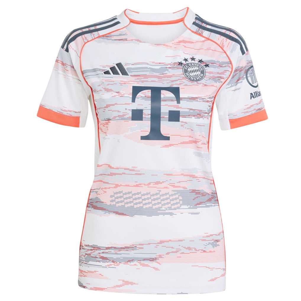 Jamal Musiala 10 Bayern Munich 25/26 Away Women Jersey - White