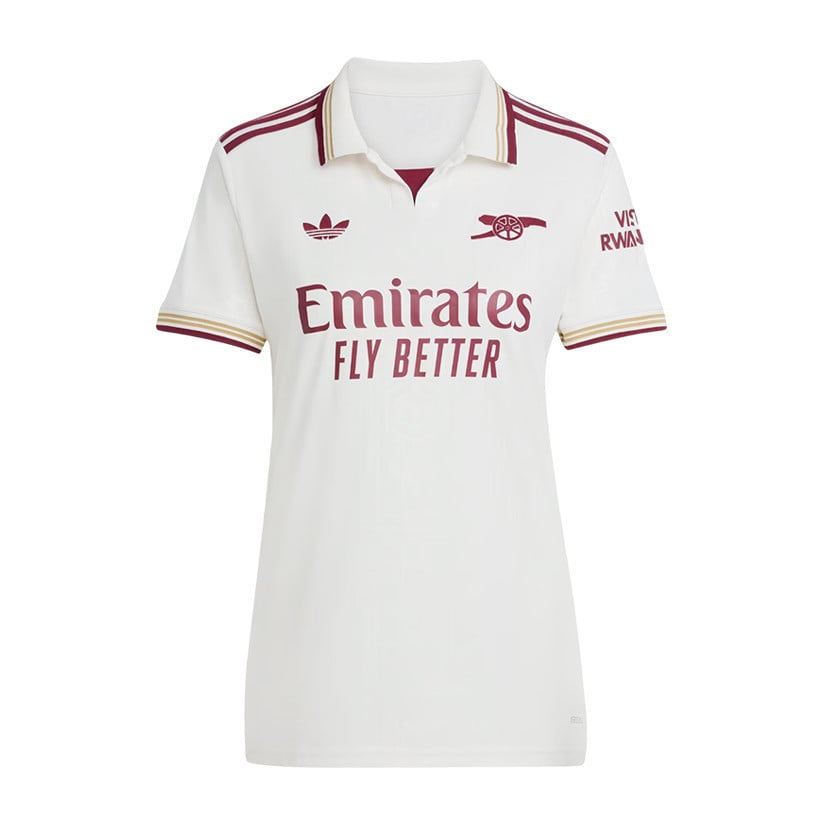 Christian Nørgaard 16 Arsenal 25/26 Third Women Jersey - White