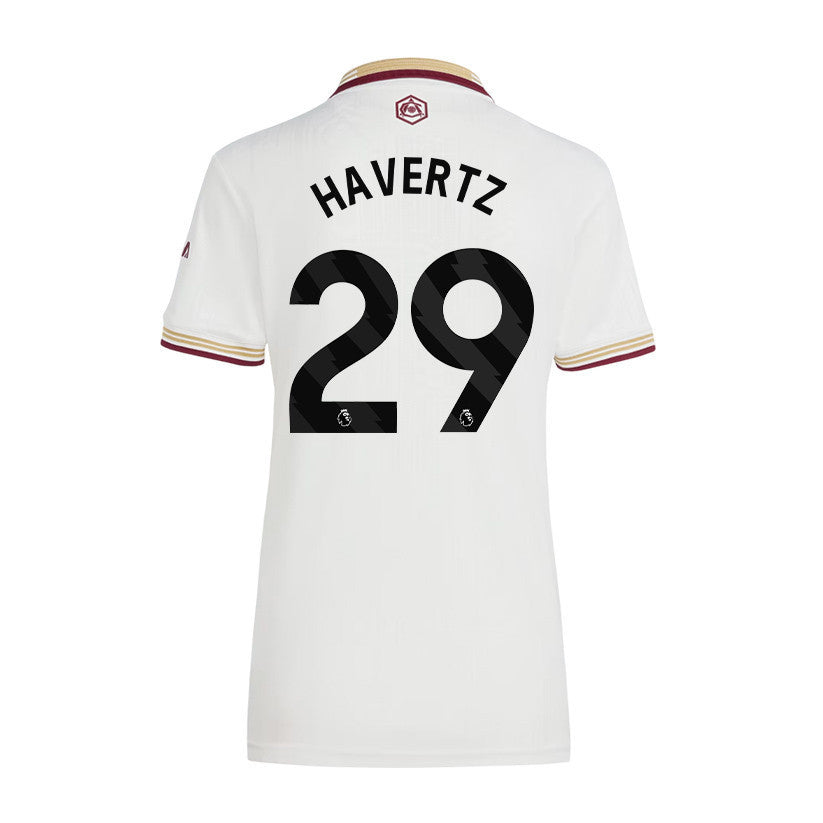 Kai Havertz 29 Arsenal 25/26 Third Women Jersey - White
