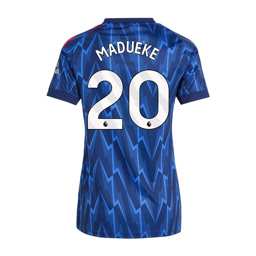 Noni Madueke 20 Arsenal 25/26 Away Women Jersey - Navy Blue