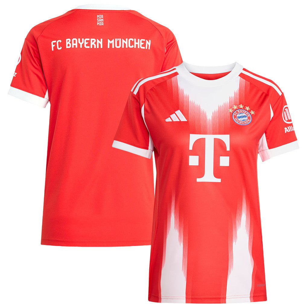 Bayern Munich 25/26 Home Women Jersey - Red