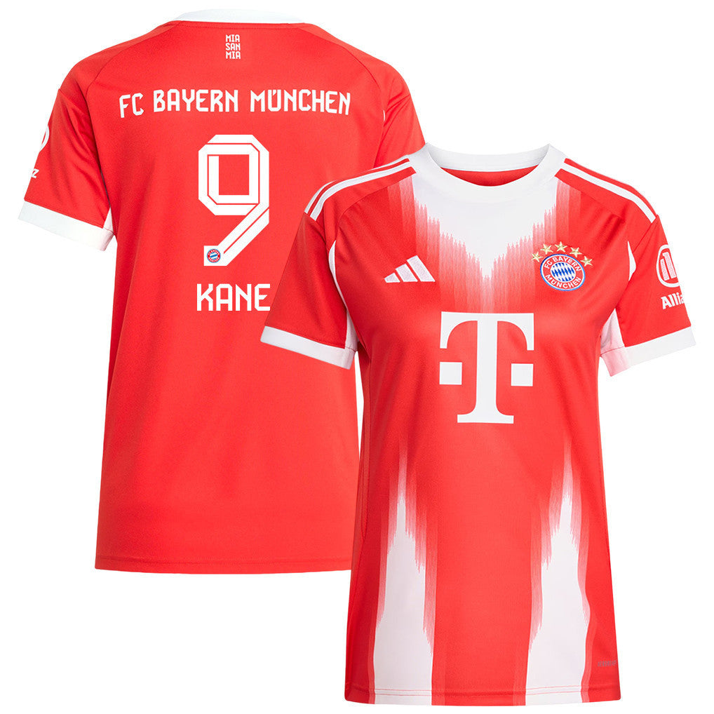 Harry Kane 9 Bayern Munich 25/26 Home Women Jersey - Red