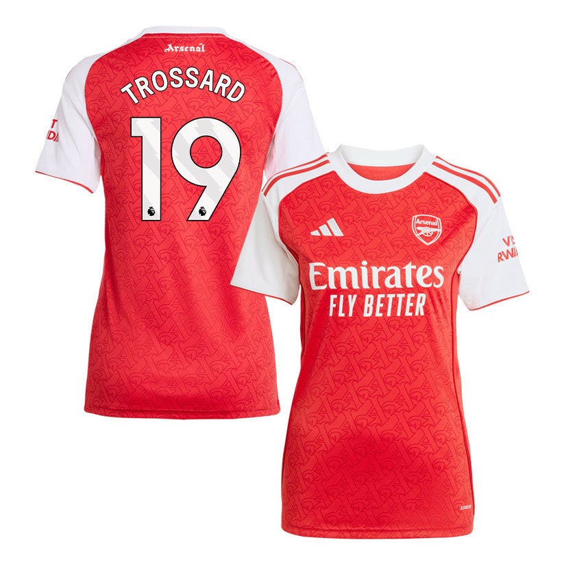 Leandro Trossard 19 Arsenal 25/26 Home Women Jersey - Red/White