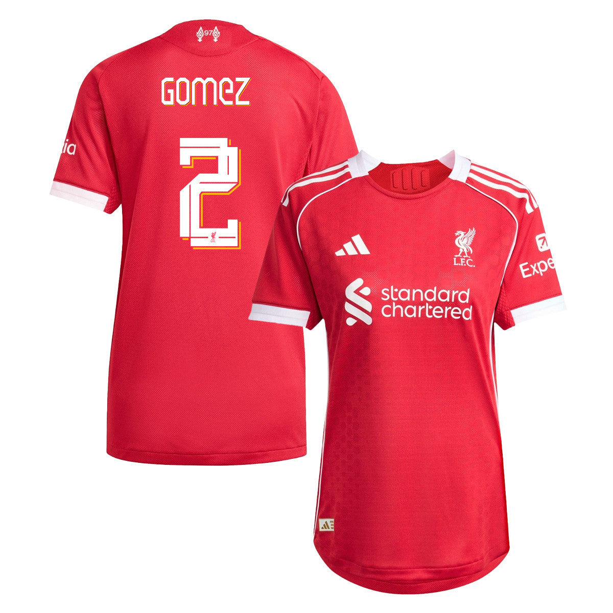 Joe Gomez 2 Liverpool 25/26 Home Women Jersey - Red