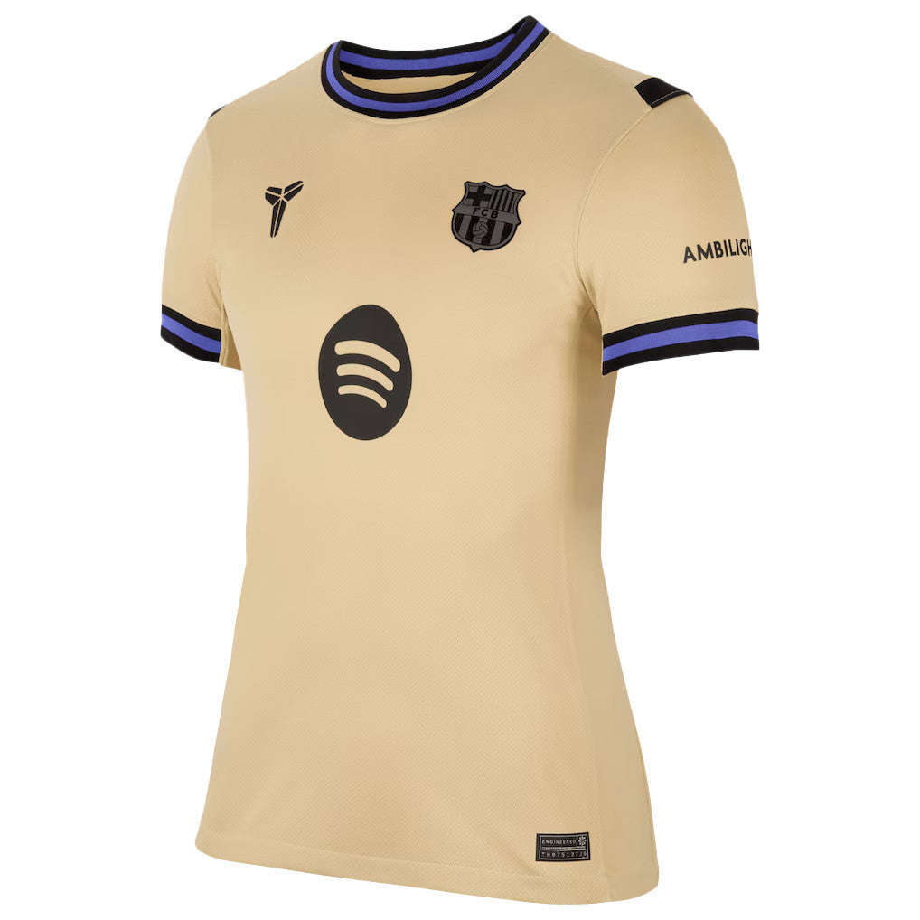 Andreas Christensen 15 Barcelona 25/26 Away Women Jersey - Yellow