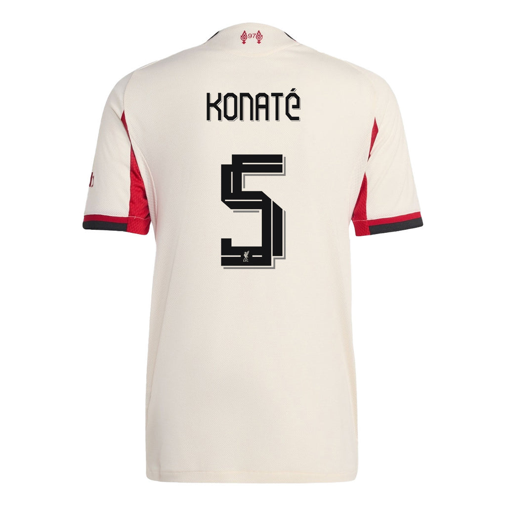 Ibrahima Konaté 5 Liverpool 25/26 Away Women Jersey - Off-white