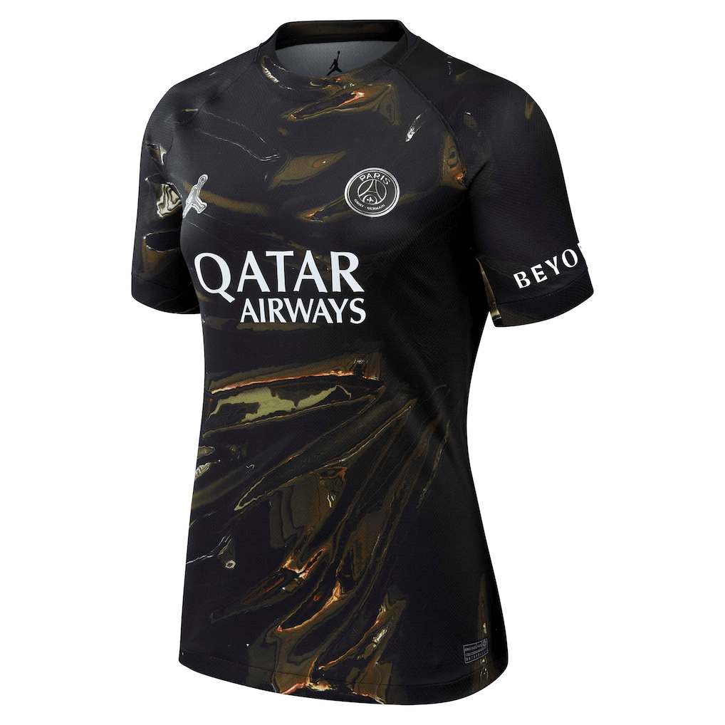 Zaïre-Emery 33 Paris Saint-Germain Jordan Night Edition 2025/26 Cup Printing Jersey - Women
