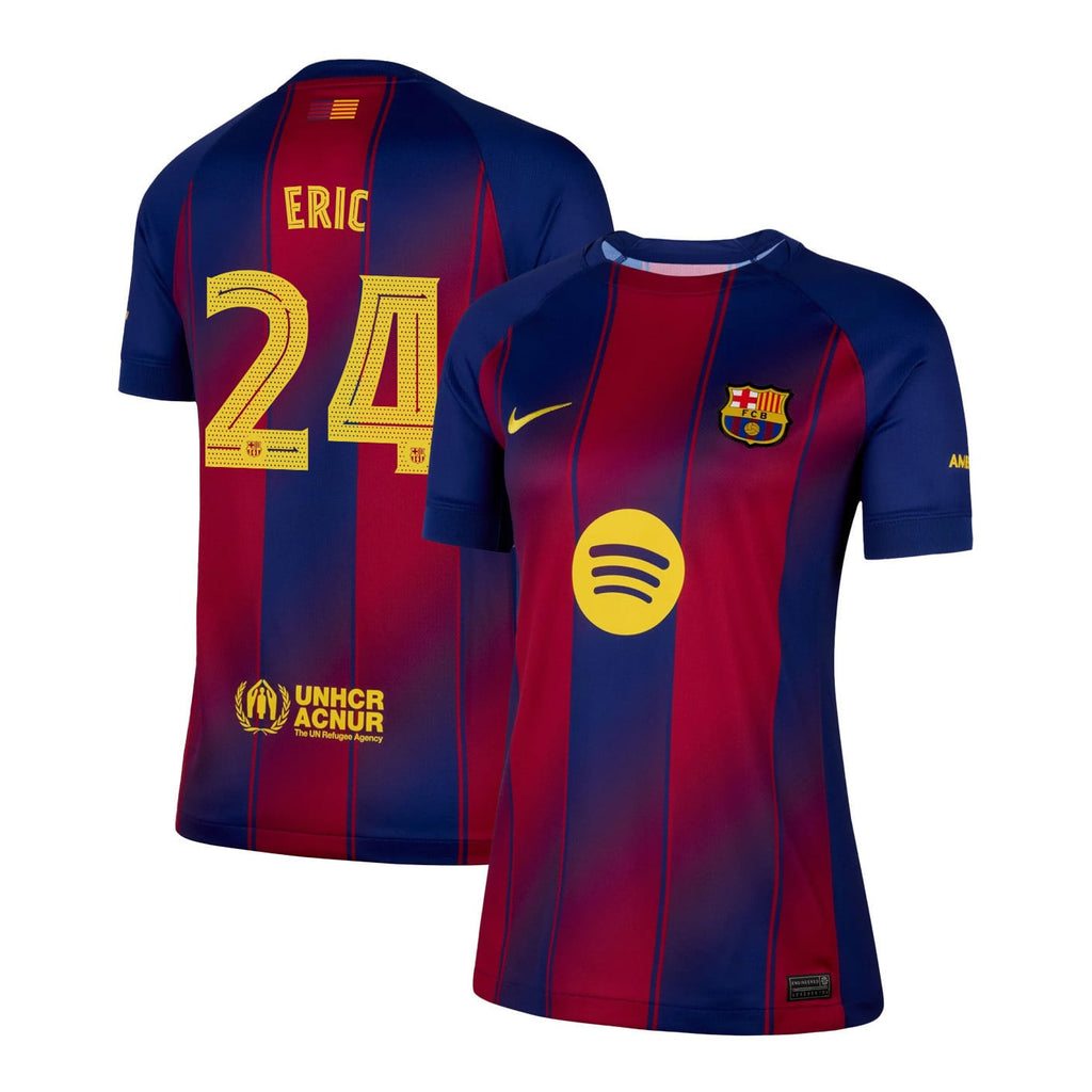 Eric García 24 Barcelona 25/26 Home Women Jersey - Navy