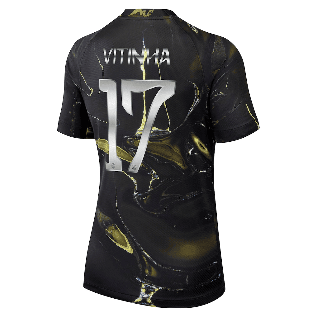Vitinha 17 Paris Saint-Germain Jordan Night Edition 2025/26 Cup Printing Jersey - Women