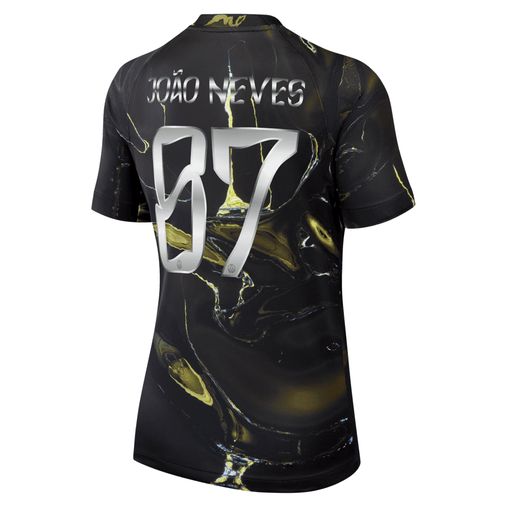 João Neves 87 Paris Saint-Germain Jordan Night Edition 2025/26 Cup Printing Jersey - Women