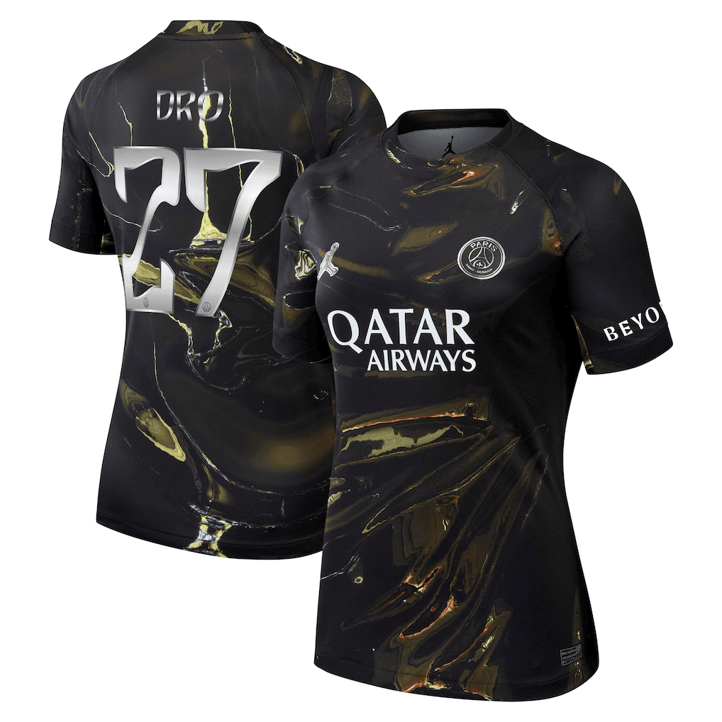 Dro 27 Paris Saint-Germain Jordan Night Edition 2025/26 Cup Printing Jersey - Women