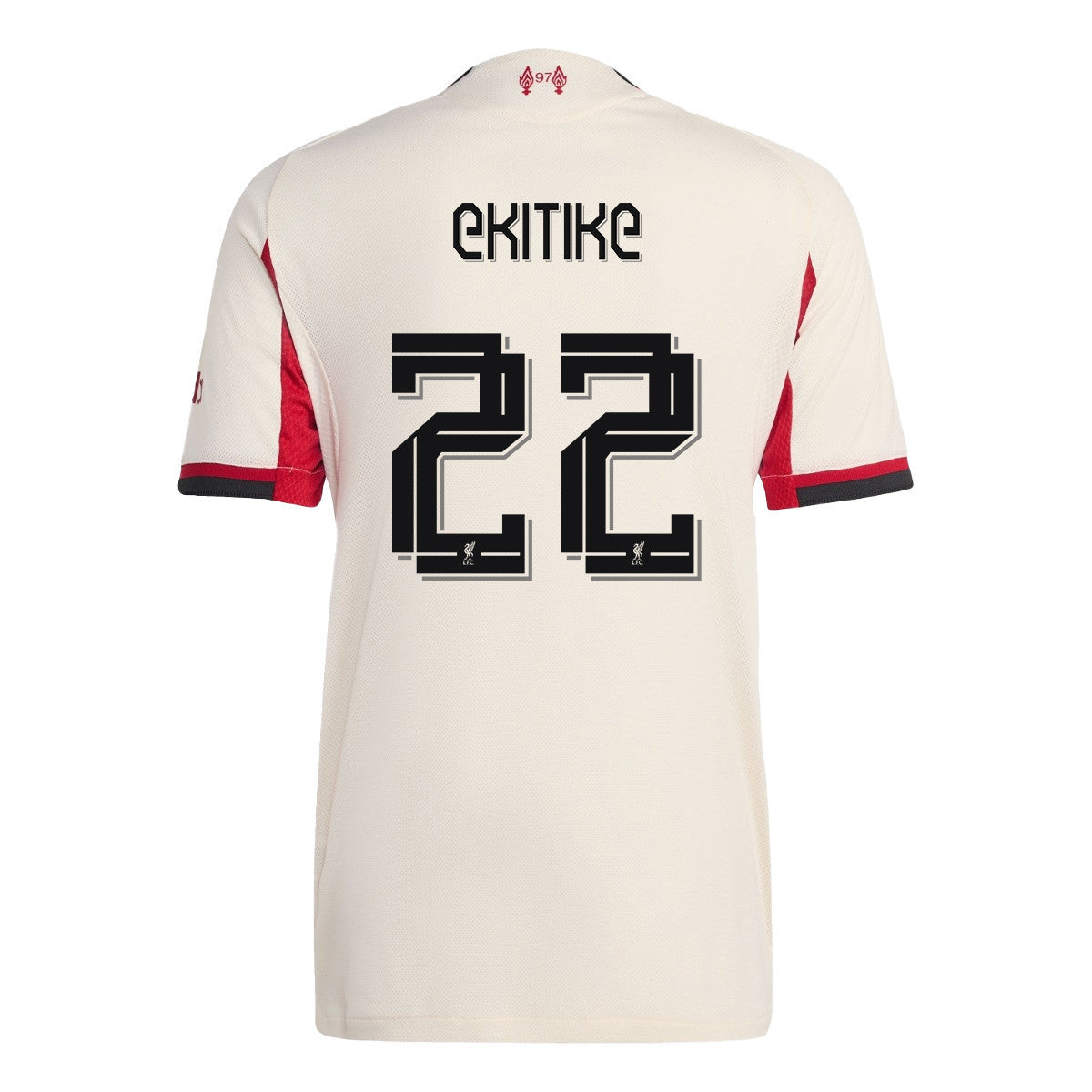 Hugo Ekitiké 22 Liverpool 25/26 Away Women Jersey - Off-white