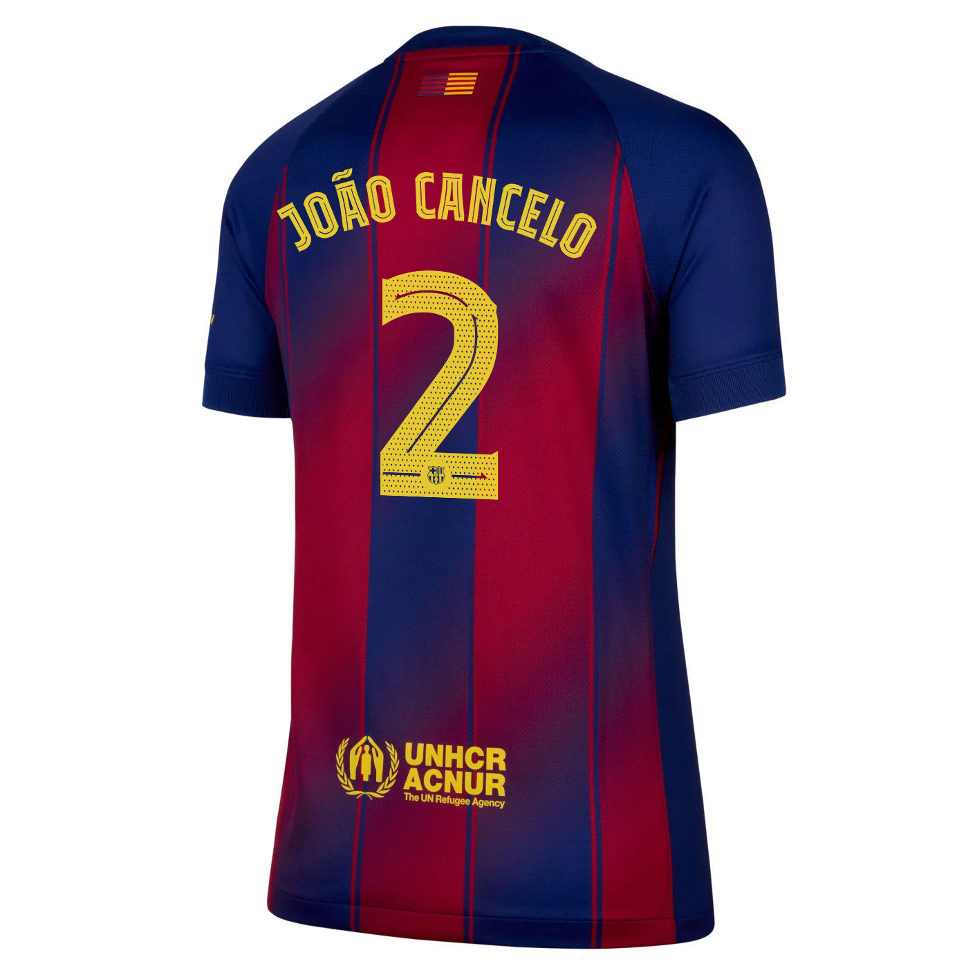 João Cancelo 2 Barcelona 25/26 Home Women Jersey - Navy