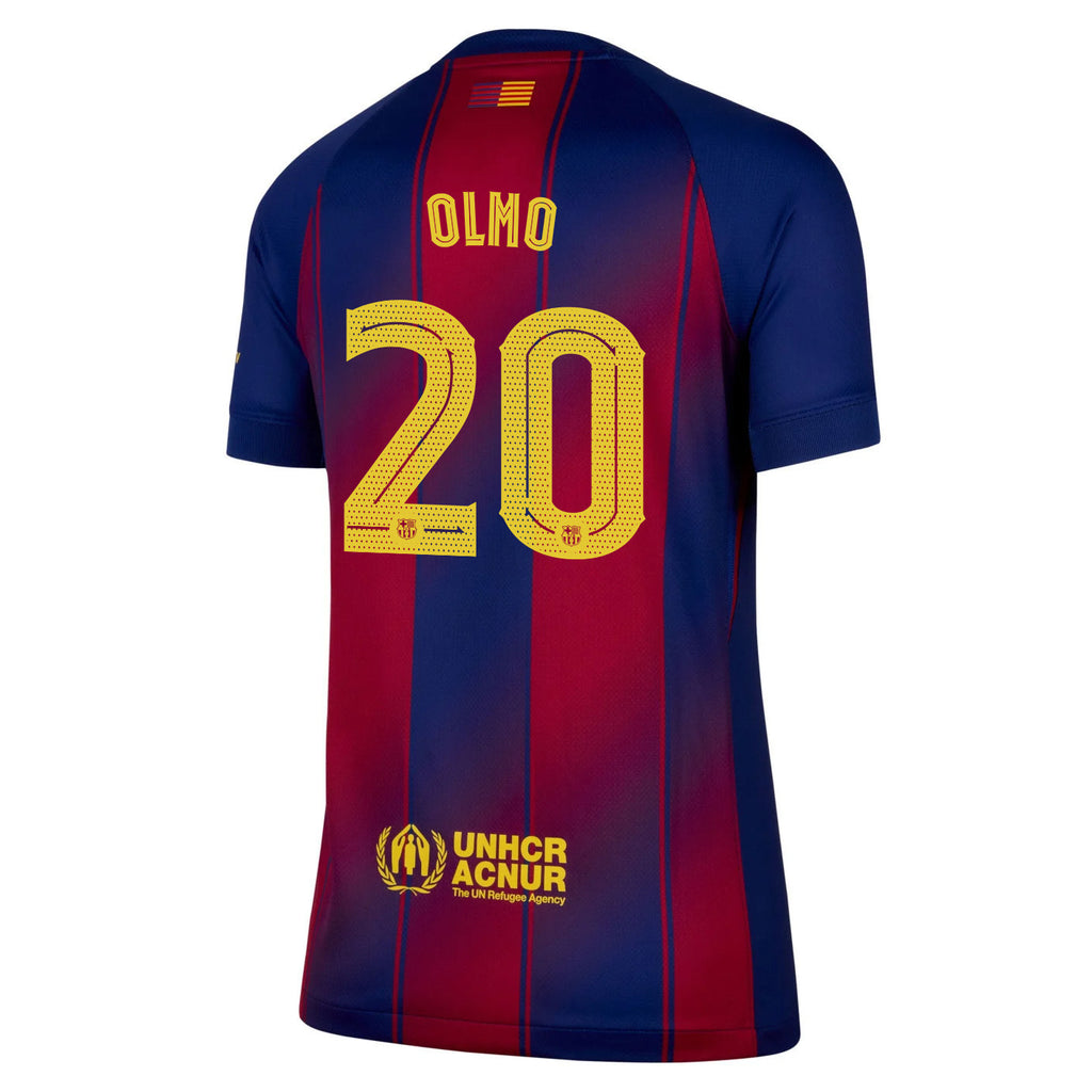 Dani Olmo 20 Barcelona 25/26 Home Women Jersey - Navy
