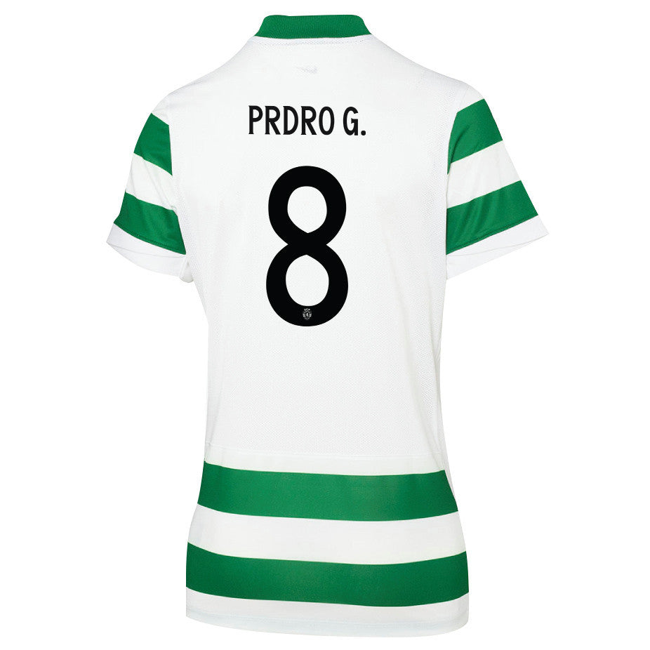 Pedro Gonçalves 8 Sporting CP 25/26 Home Women Jersey - Green/White