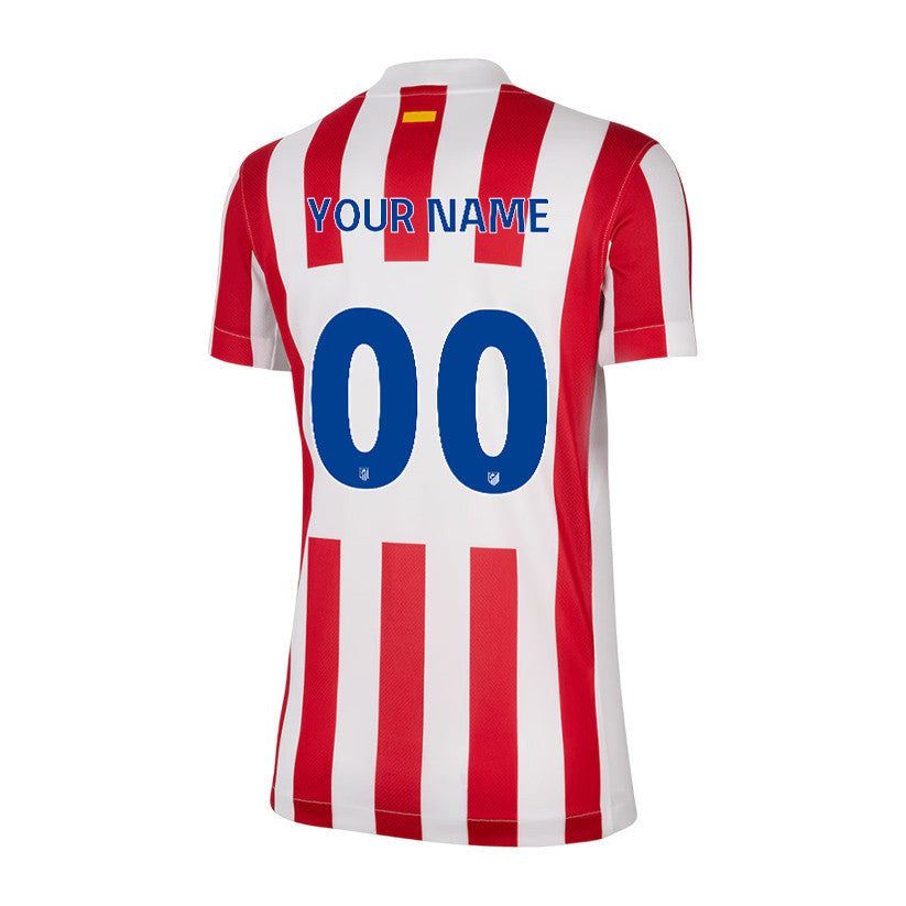 Atlético Madrid 25/26 Personalized Home Women Jersey - Red/White