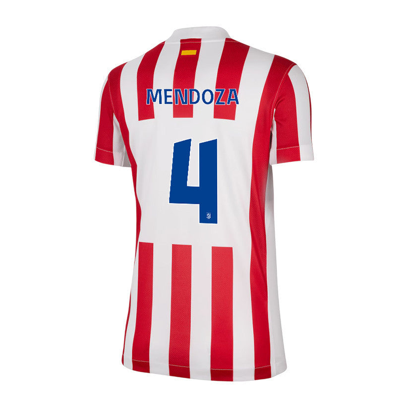 Rodrigo Mendoza 4 Atlético Madrid 25/26 Home Women Jersey - Red/White