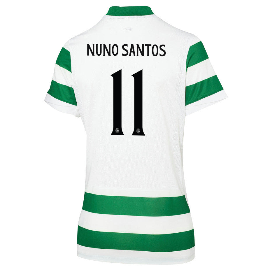 Nuno Santos 11 Sporting CP 25/26 Home Women Jersey - Green/White