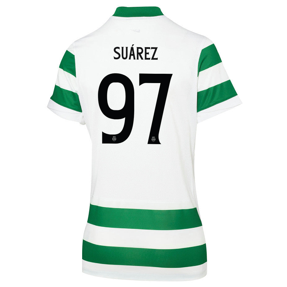 Luis Suárez 97 Sporting CP 25/26 Home Women Jersey - Green/White
