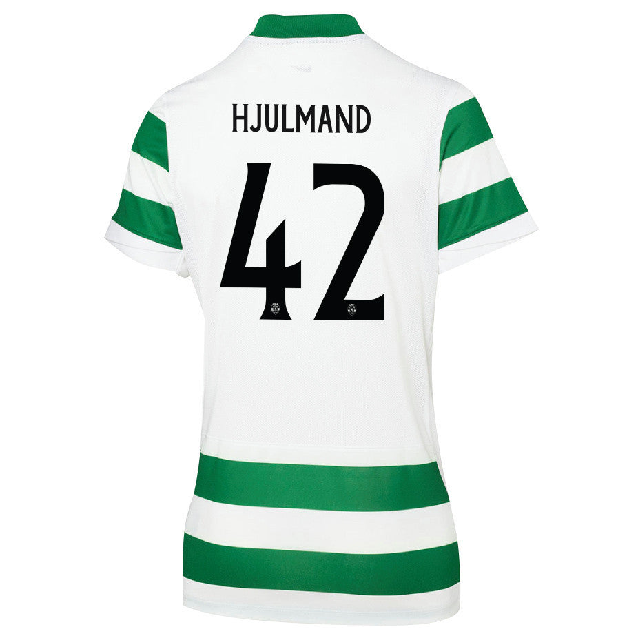 Morten Hjulmand 42 Sporting CP 25/26 Home Women Jersey - Green/White