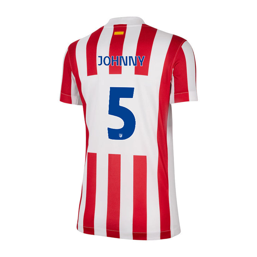 Johnny Cardoso 5 Atlético Madrid 25/26 Home Women Jersey - Red/White