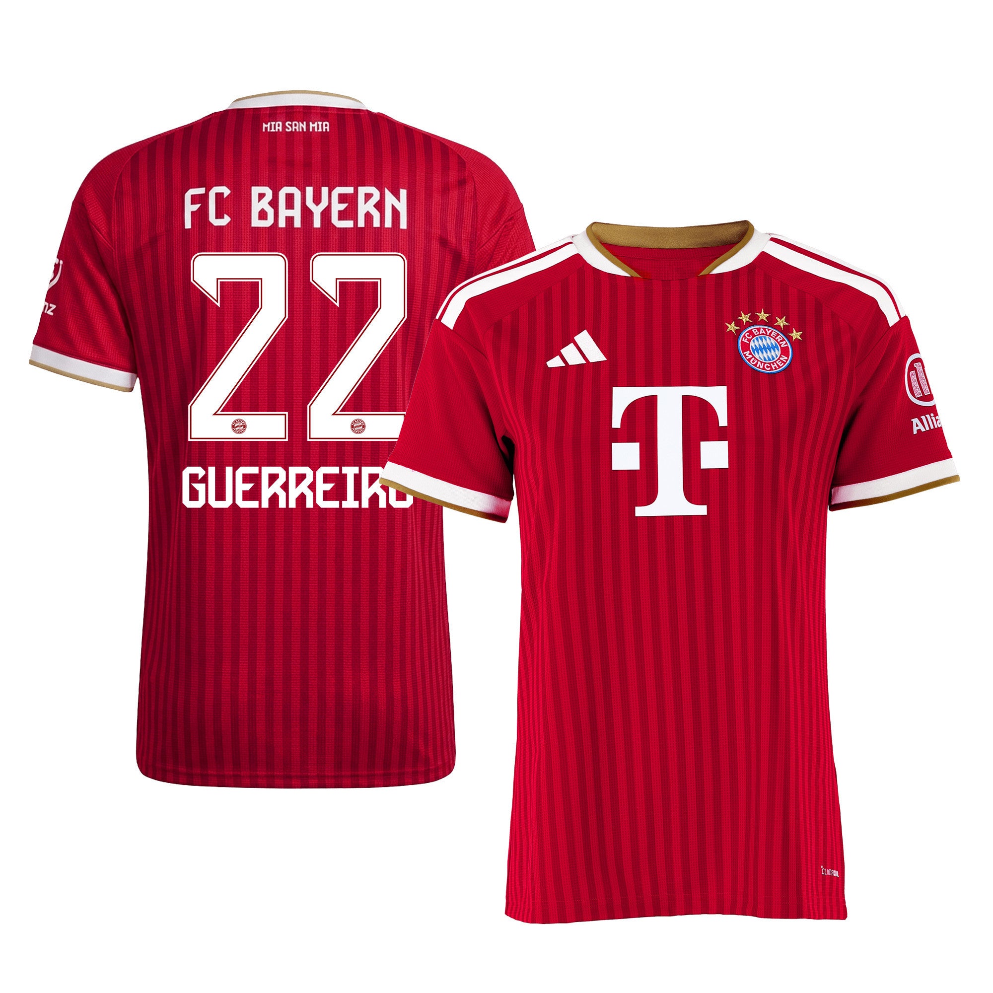 Raphaël Guerreiro 22 Bayern Munich 2026/27 Women's Home Jersey - Red