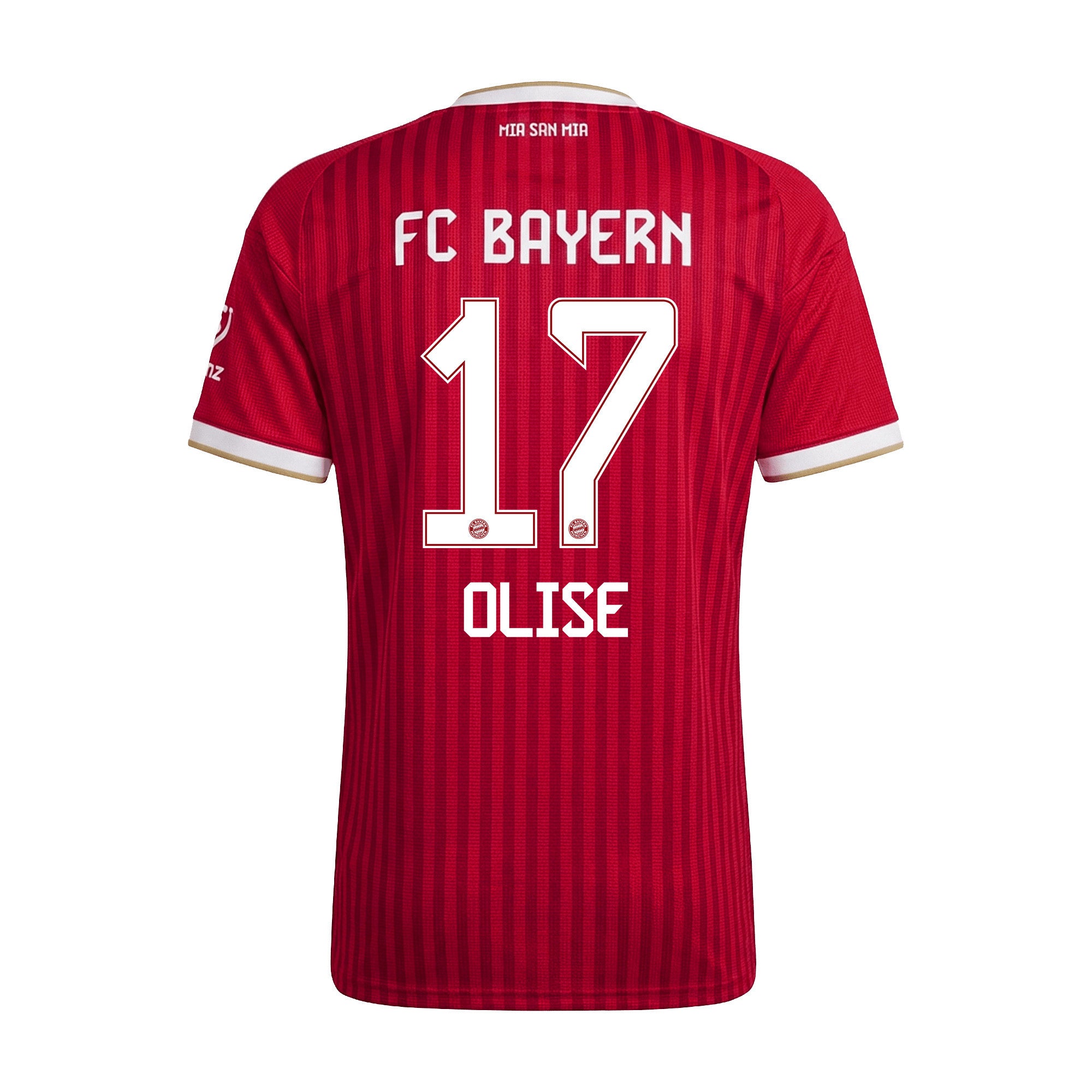Michael Olise 17 Bayern Munich 2026/27 Women's Home Jersey - Red