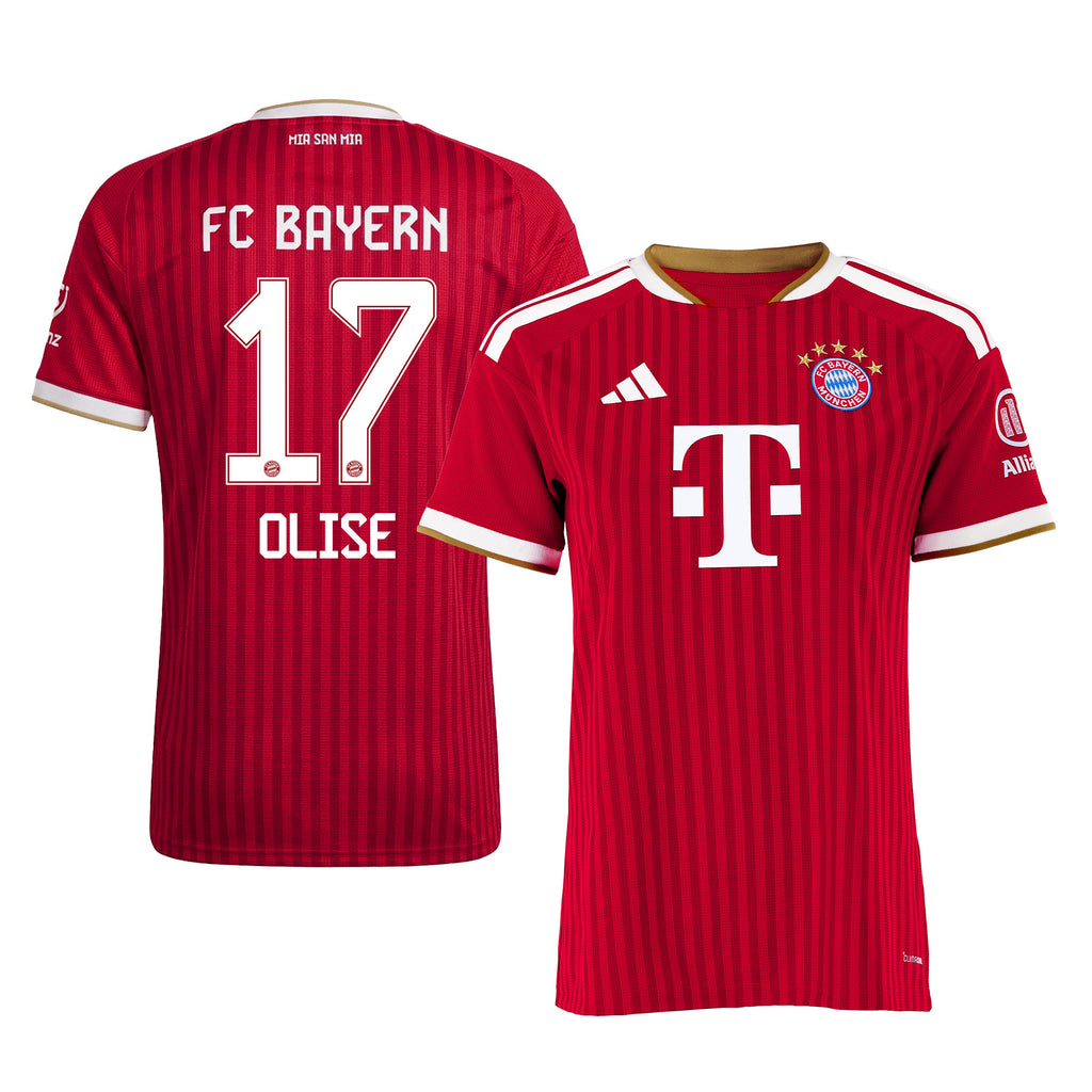Michael Olise 17 Bayern Munich 2026/27 Women's Home Jersey - Red