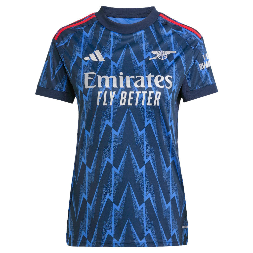 Eberechi Eze 10 Signature Arsenal 25/26 Away Women Jersey - Navy Blue