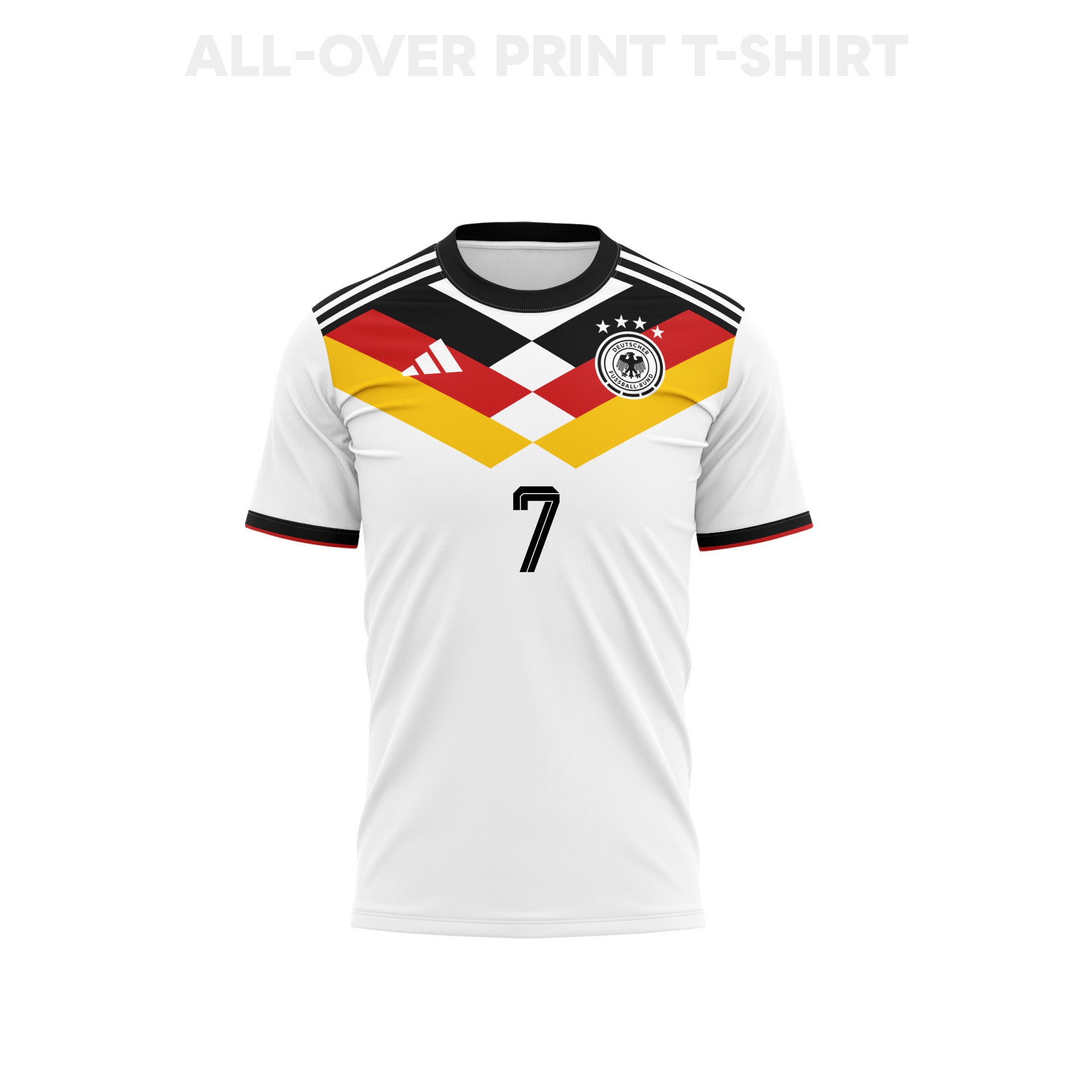 Bote Baku 7 Germany 2026 Home 3D T-Shirt Fully Printed – Unisex, White
