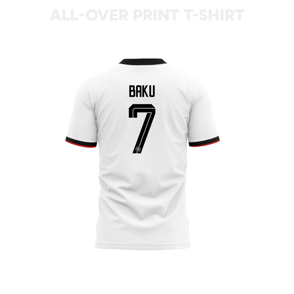 Bote Baku 7 Germany 2026 Home 3D T-Shirt Fully Printed – Unisex, White