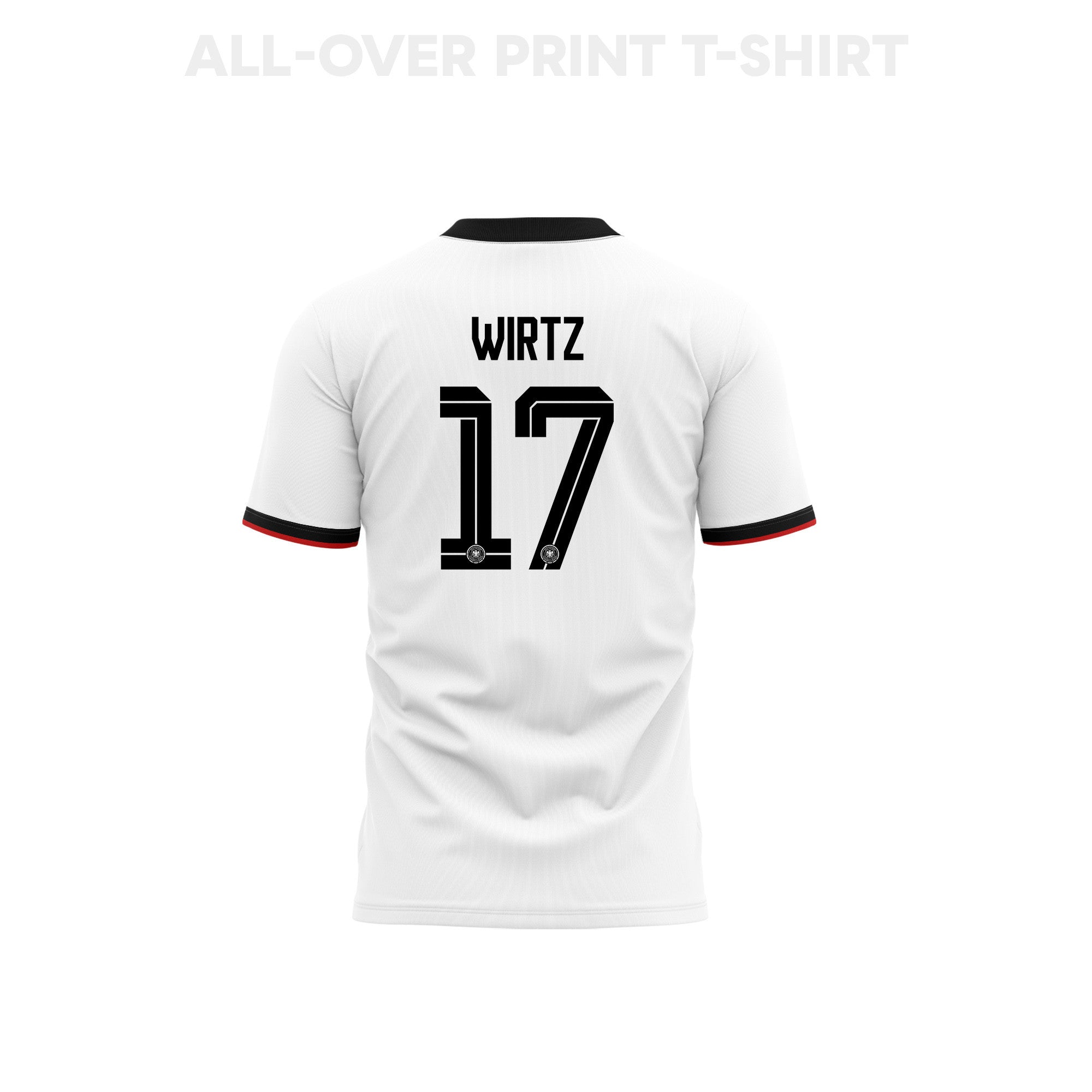 Florian Wirtz 17 Germany 2026 Home 3D T-Shirt Fully Printed – Unisex, White