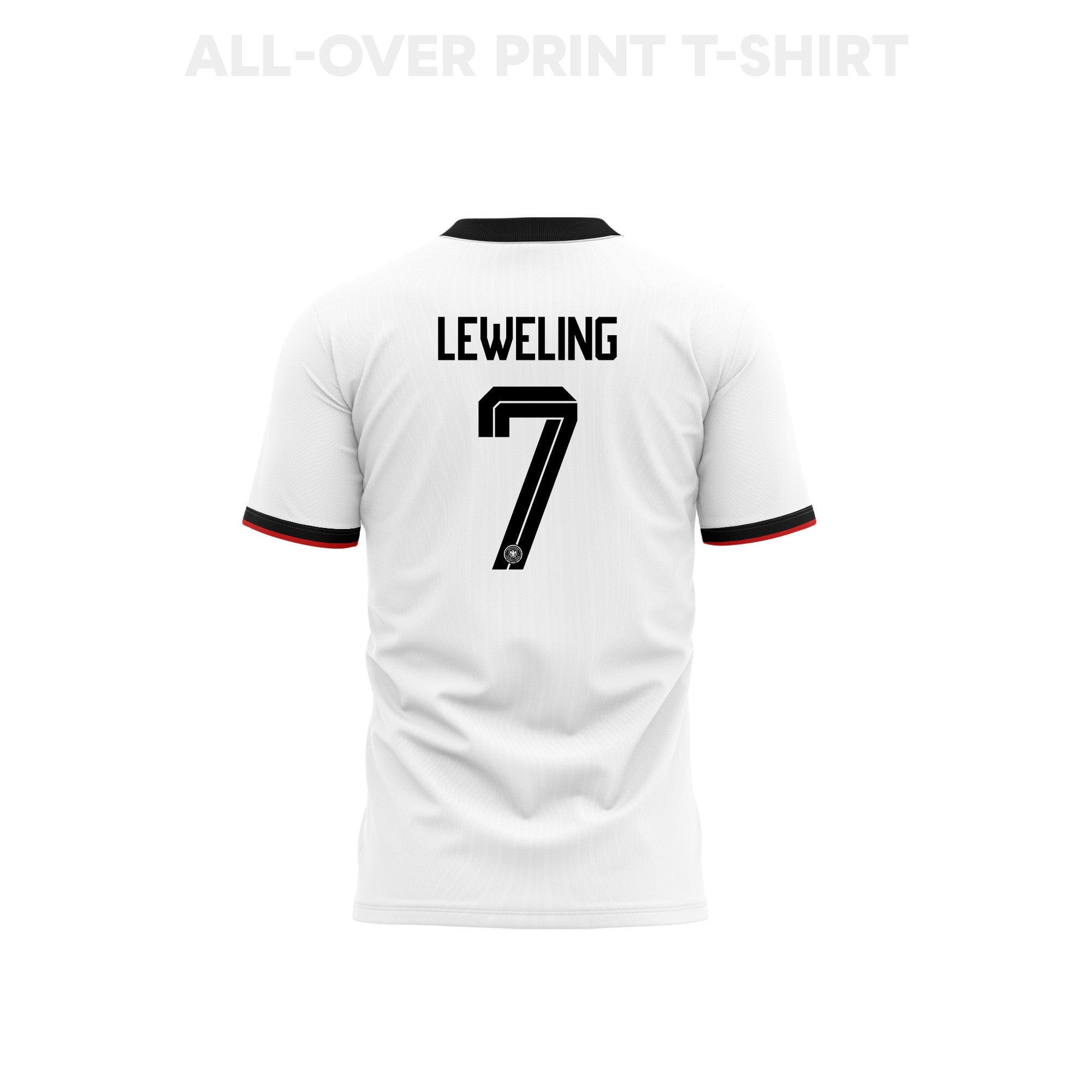 Jamie Leweling 7 Germany 2026 Home 3D T-Shirt Fully Printed – Unisex, White