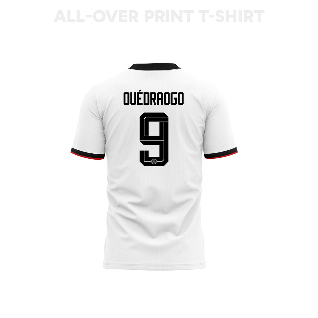 Assan Ouédraogo 9 Germany 2026 Home 3D T-Shirt Fully Printed – Unisex, White
