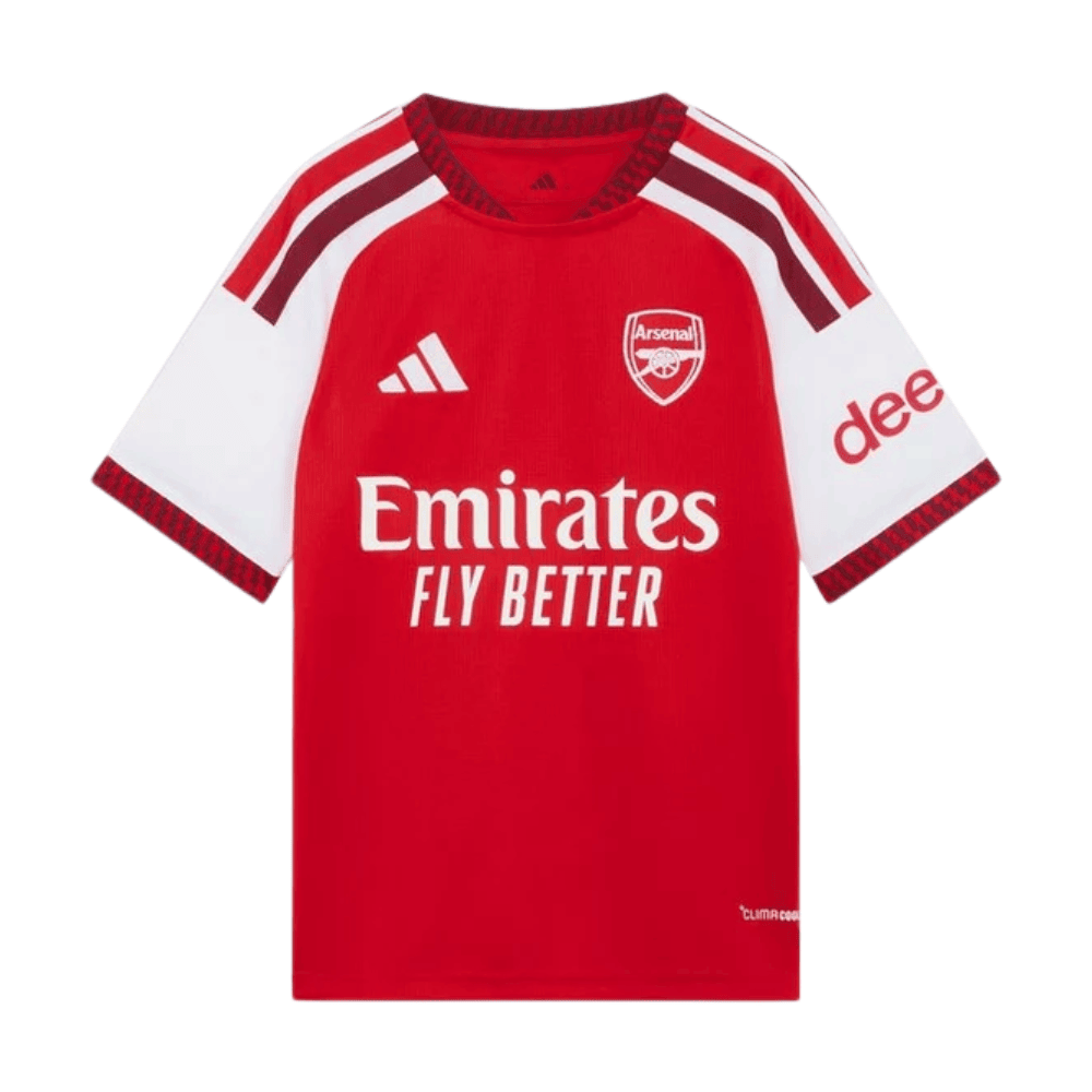 Arsenal 2026/27 Premier League Champions Home Jersey - YOUTH, Red