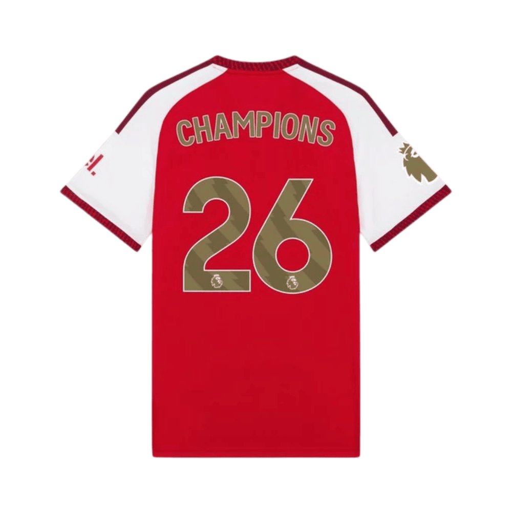 Arsenal 2026/27 Premier League Champions Home Jersey - Men, Red